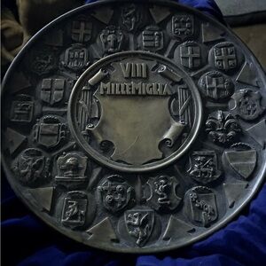 🇮🇹 G. Vezzoli Brescia milles miglia 8th edition collectible plaque